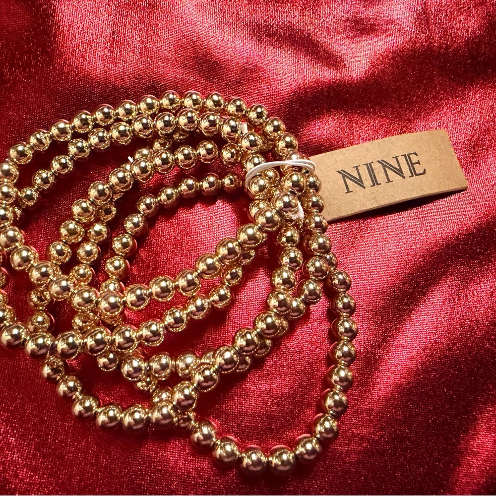 Gold Beaded Necklace
